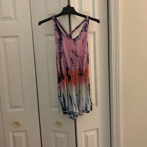 Tie Dye beach cover up from Raviya
